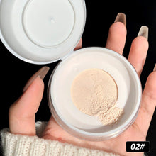 Load image into Gallery viewer, Long Lasting Makeup Setting Powder Oil Control Waterproof Pearlescent Natural Face Matte Concealer Loose Powder Makeup Cosmetics