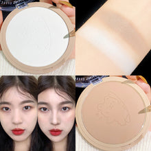 Load image into Gallery viewer, Cute Natural Trimming Plate Repair Matte Highlight Make Up Face Powder Cosmetic Waterproof Contour Bronzer Powder Palette