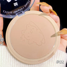 Load image into Gallery viewer, Cute Natural Trimming Plate Repair Matte Highlight Make Up Face Powder Cosmetic Waterproof Contour Bronzer Powder Palette