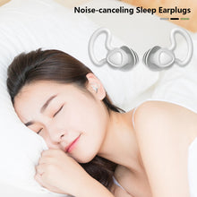 Load image into Gallery viewer, Silicone Ear Plugs Noise Canceling Plugs Sleep Earplugs Reduction Sleep Soundproof Memory Foam Tapones Para Dormir Anti Snore