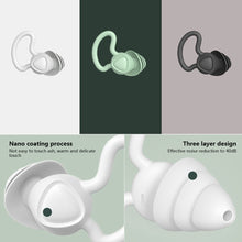 Load image into Gallery viewer, Silicone Ear Plugs Noise Canceling Plugs Sleep Earplugs Reduction Sleep Soundproof Memory Foam Tapones Para Dormir Anti Snore