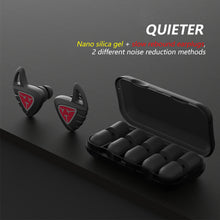 Load image into Gallery viewer, Soft Silicone Black Sleep Soundproof Noise Reduction Ruido Ear Plugs Protection Anti-Snoring Memory Foam Sleeping Gaming Earbuds