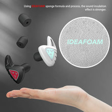 Load image into Gallery viewer, Soft Silicone Black Sleep Soundproof Noise Reduction Ruido Ear Plugs Protection Anti-Snoring Memory Foam Sleeping Gaming Earbuds