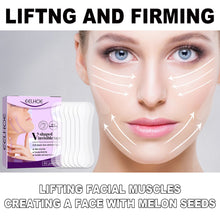 Load image into Gallery viewer, 60pcs V-shaped Invisible Face Tape Neck Eye Double Chin Lift V Shape Refill Tapes Thin Makeup Facelifting Patch Lift Face Sticker