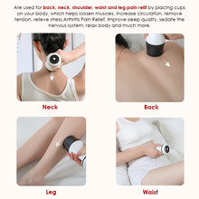 Load image into Gallery viewer, Electric Cupping Set Guasha Anti-Cellulite Massager Scraping Cupping Fat Burner Vacuum Massage Back Body Cup Suction Slimming