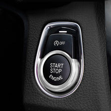 Load image into Gallery viewer, 2Pcs Car Engine Ignition Start Stop Ring Case Sticker Styling For BMW 1 Series 2 Series Station Wagon 3 Series 4 Series X1 X2 Button Decoration Switch Accessories Covers