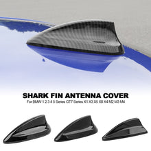 Load image into Gallery viewer, Carbon Fiber Antenna Cover Real Shark Fin For BMW 1 2 3 4 5 Series GT7 Series X1 X3 X5 X6 X4 M2 M3 M4