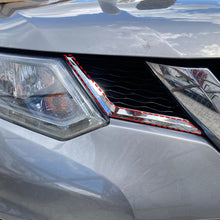Load image into Gallery viewer, Pair Car Front Grille Decoration Cover Trim Grilles Stickers Chrome ABS for Nissan X-trail XTrail T32 2014-2017