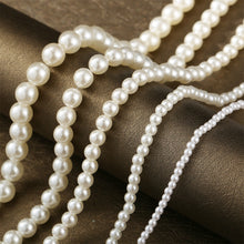 Load image into Gallery viewer, Retro Pearl Necklace Simple Temperament Fashion Small Fresh Pearl Necklace Jewelry Accessories for Women