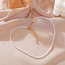 Load image into Gallery viewer, Retro Pearl Necklace Simple Temperament Fashion Small Fresh Pearl Necklace Jewelry Accessories for Women