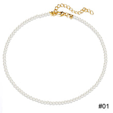 Load image into Gallery viewer, Retro Pearl Necklace Simple Temperament Fashion Small Fresh Pearl Necklace Jewelry Accessories for Women