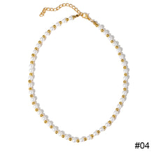 Load image into Gallery viewer, Vintage Pearl Necklace Creative Simple Small Fresh Pearl Clavicle Chain Necklace Jewelry Accessories