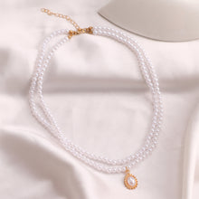Load image into Gallery viewer, Multi-layer Pearl Necklace Pearl Chain Collarbone Chain Fashion Temperament Necklace Jewelry Accessories for Women