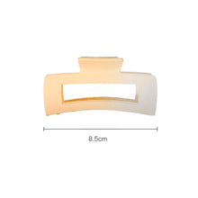 Load image into Gallery viewer, Candy Gradient Hair Clip Large Frosted Hairpin Shark Clip Headgear Colorful Hairpin Simple Fashion Hair Accessories