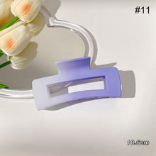 Load image into Gallery viewer, Candy Gradient Hair Clip Large Frosted Hairpin Shark Clip Headgear Colorful Hairpin Simple Fashion Hair Accessories