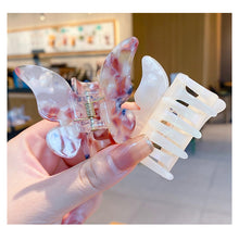 Load image into Gallery viewer, Colorful Acetate Butterfly Hair Clip Sweet Hair Clip Headwear Hairpin Fashion All-match Hair Accessories
