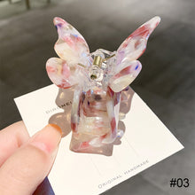 Load image into Gallery viewer, Colorful Acetate Butterfly Hair Clip Sweet Hair Clip Headwear Hairpin Fashion All-match Hair Accessories