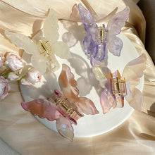 Load image into Gallery viewer, Vintage Butterfly Hair Clip Acetate Plate Hair Clip Hairpin Simple All-match Hair Accessories for Women