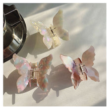 Load image into Gallery viewer, Vintage Butterfly Hair Clip Acetate Plate Hair Clip Hairpin Simple All-match Hair Accessories for Women