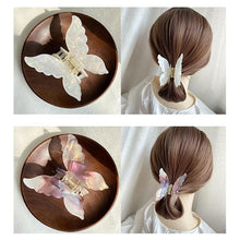 Load image into Gallery viewer, Vintage Butterfly Hair Clip Acetate Plate Hair Clip Hairpin Simple All-match Hair Accessories for Women