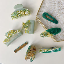 Load image into Gallery viewer, Acetate Plate Hair Clip Shark Clip Hairpin Simple Temperament Hair Clip All-match Hair Accessories