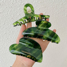Load image into Gallery viewer, Acetate Plate Hair Clip Shark Clip Hairpin Simple Temperament Hair Clip All-match Hair Accessories
