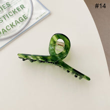 Load image into Gallery viewer, Acetate Plate Hair Clip Shark Clip Hairpin Simple Temperament Hair Clip All-match Hair Accessories