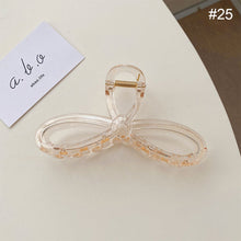 Load image into Gallery viewer, Acetate Plate Hair Clip Shark Clip Hairpin Simple Temperament Hair Clip All-match Hair Accessories