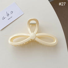 Load image into Gallery viewer, Acetate Plate Hair Clip Shark Clip Hairpin Simple Temperament Hair Clip All-match Hair Accessories