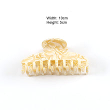 Load image into Gallery viewer, Acetate Plate Hair Clip Hairpin Simple Temperament Hollow Hair Clip All-match Hair Accessories for Women