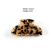 Load image into Gallery viewer, Acetate Plate Hair Clip Hairpin Simple Temperament Hollow Hair Clip All-match Hair Accessories for Women