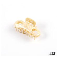Load image into Gallery viewer, Acetate Plate Hair Clip Hairpin Simple Temperament Hollow Hair Clip All-match Hair Accessories for Women