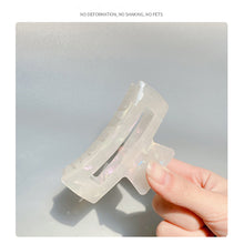 Load image into Gallery viewer, Women Simple Fashion Hair Clip Acetate Plate Grab Clip Hair Clip Vintage All-match Hair Accessories