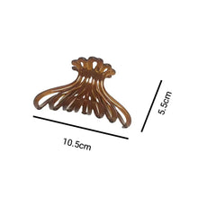 Load image into Gallery viewer, Large Jelly-colored Plate Hair Hairpin Casual Hair Clip Temperament Fashion All-match Hair Accessories