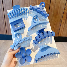 Load image into Gallery viewer, Klein Blue Hair Clip Simple Temperament Hair Clip Acrylic Plate Hair Hairpin All-match Hair Accessories for Women