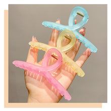 Load image into Gallery viewer, Candy Color Plate Hair Grab Clip Acrylic Hairpin Fashion Temperament Headdress Hair Clip Hair Accessories for Women