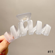 Load image into Gallery viewer, Candy Color Plate Hair Grab Clip Acrylic Hairpin Fashion Temperament Headdress Hair Clip Hair Accessories for Women
