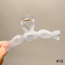 Load image into Gallery viewer, Candy Color Plate Hair Grab Clip Acrylic Hairpin Fashion Temperament Headdress Hair Clip Hair Accessories for Women