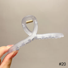 Load image into Gallery viewer, Candy Color Plate Hair Grab Clip Acrylic Hairpin Fashion Temperament Headdress Hair Clip Hair Accessories for Women