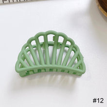 Load image into Gallery viewer, Green Hair Clip Hairpin Acrylic Simple Headgear Hair Clip Hairpin Temperament All-match Hair Accessories
