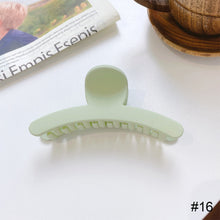Load image into Gallery viewer, Green Hair Clip Hairpin Acrylic Simple Headgear Hair Clip Hairpin Temperament All-match Hair Accessories