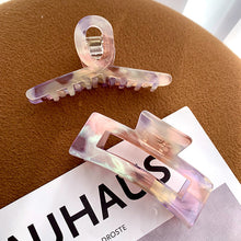 Load image into Gallery viewer, Acetate Grab Clip Hair Clip Mermaid Hair Grab Headdress Hair Clip Fashion All-match Hair Accessories