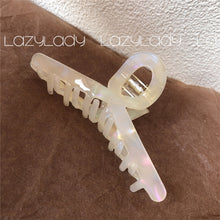 Load image into Gallery viewer, Acetate Grab Clip Hair Clip Mermaid Hair Grab Headdress Hair Clip Fashion All-match Hair Accessories