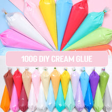 Load image into Gallery viewer, 30 Colors 100g Simulation Cream Glue Gel DIY Artificial Cream Clay Craft Phone Case Casing Decor Handmade Gift