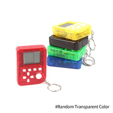 Load image into Gallery viewer, Mini Handheld Game Players Tetris Electronic Game Built-in 26 Games Tetris Video Game Handheld Game Keychain Kids Gifts