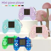 Load image into Gallery viewer, Mini Handheld Game Players Tetris Electronic Game Built-in 26 Games Tetris Video Game Handheld Game Keychain Kids Gifts