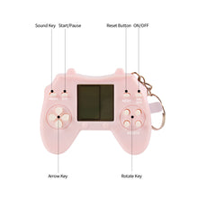 Load image into Gallery viewer, Mini Handheld Game Players Tetris Electronic Game Built-in 26 Games Tetris Video Game Handheld Game Keychain Kids Gifts