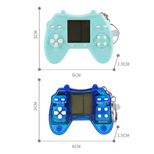 Load image into Gallery viewer, Mini Handheld Game Players Tetris Electronic Game Built-in 26 Games Tetris Video Game Handheld Game Keychain Kids Gifts