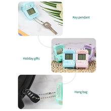 Load image into Gallery viewer, Mini Handheld Game Players Tetris Electronic Game Built-in 26 Games Tetris Video Game Handheld Game Keychain Kids Gifts