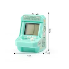 Load image into Gallery viewer, Mini Handheld Game Players Tetris Electronic Game Built-in 26 Games Tetris Video Game Handheld Game Keychain Kids Gifts